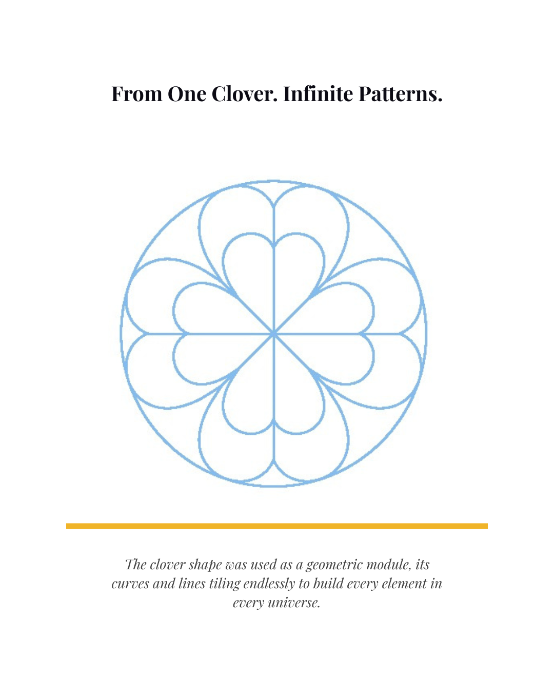 The infinite clover grid
